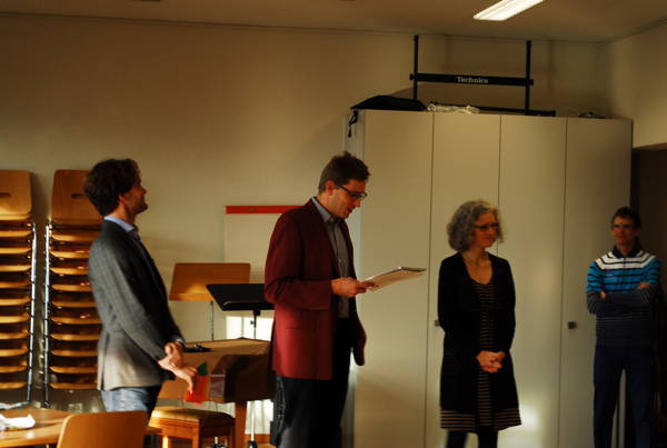 Certamen Turicense 2012: Preisverleihung